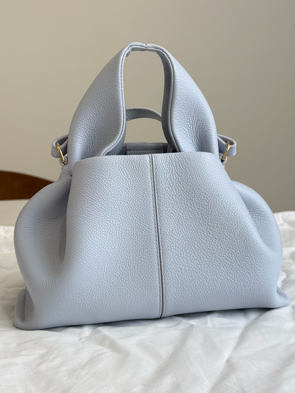 Polene Number Nine Mini Bag in color Glacier